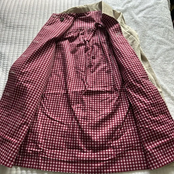 Damson Madder Mercedes Trench Coat - Picture 3 of 6